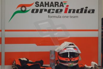 World © Octane Photographic Ltd. Tuesday 13th May 2014. Circuit de Catalunya - Spain - Formula 1 In-Season testing. Sahara Force India VJM07 – Nico Hulkenburg. Digital Ref :