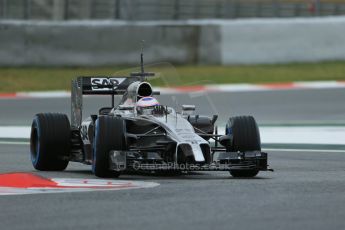 World © Octane Photographic Ltd. Tuesday 13th May 2014. Circuit de Catalunya - Spain - Formula 1 In-Season testing. McLaren Mercedes MP4/29 - Jenson Button. Digital Ref: