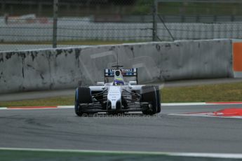 World © Octane Photographic Ltd. Tuesday 13th May 2014. Circuit de Catalunya - Spain - Formula 1 In-Season testing. Williams Martini Racing FW36 – Felipe Massa. Digital Ref:
