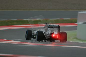 World © Octane Photographic Ltd. Tuesday 13th May 2014. Circuit de Catalunya - Spain - Formula 1 In-Season testing. Mercedes AMG Petronas F1 W05 Hybrid – Lewis Hamilton. Digital Ref: