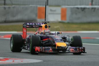 World © Octane Photographic Ltd. Tuesday 13th May 2014. Circuit de Catalunya - Spain - Formula 1 In-Season testing. Infiniti Red Bull Racing RB10 – Sebastien Buemi – Reserve Driver. Digital Ref: