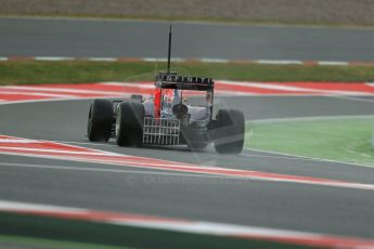 World © Octane Photographic Ltd. Tuesday 13th May 2014. Circuit de Catalunya - Spain - Formula 1 In-Season testing. Infiniti Red Bull Racing RB10 – Sebastien Buemi – Reserve Driver. Digital Ref: