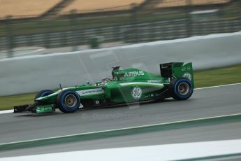 World © Octane Photographic Ltd. Tuesday 13th May 2014. Circuit de Catalunya - Spain - Formula 1 In-Season testing. Caterham F1 Team CT05 – Kamui Kobayashi. Digital Ref: