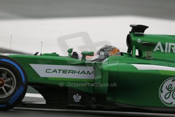 World © Octane Photographic Ltd. Tuesday 13th May 2014. Circuit de Catalunya - Spain - Formula 1 In-Season testing. Caterham F1 Team CT05 – Kamui Kobayashi. Digital Ref: