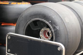 World © Octane Photographic Ltd. Tuesday 13th May 2014. Circuit de Catalunya - Spain - Formula 1 In-Season testing. Pirelli black experimental tyres. Digital Ref: