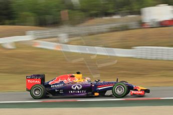 World © Octane Photographic Ltd. Tuesday 13th May 2014. Circuit de Catalunya - Spain - Formula 1 In-Season testing. Infiniti Red Bull Racing RB10 – Sebastien Buemi – Reserve Driver. Digital Ref: