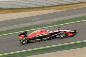 World © Octane Photographic Ltd. Tuesday 13th May 2014. Circuit de Catalunya - Spain - Formula 1 In-Season testing. Marussia F1 Team MR03 - Max Chilton. Digital Ref: