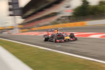 World © Octane Photographic Ltd. Tuesday 13th May 2014. Circuit de Catalunya - Spain - Formula 1 In-Season testing. Infiniti Red Bull Racing RB10 – Sebastien Buemi – Reserve Driver. Digital Ref: