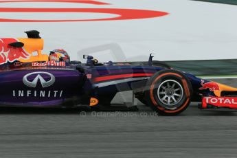 World © Octane Photographic Ltd. Tuesday 13th May 2014. Circuit de Catalunya - Spain - Formula 1 In-Season testing. Infiniti Red Bull Racing RB10 – Sebastien Buemi – Reserve Driver. Digital Ref: