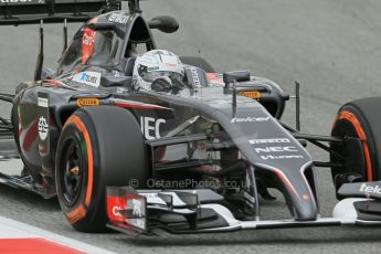 World © Octane Photographic Ltd. Tuesday 13th May 2014. Circuit de Catalunya - Spain - Formula 1 In-Season testing. Sauber C33 – Giedo van der Garde - Reserve Driver. Digital Ref :