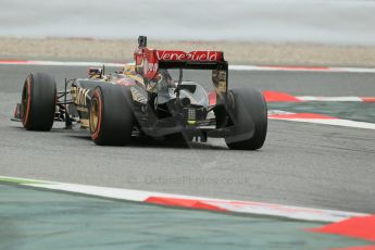World © Octane Photographic Ltd. Tuesday 13th May 2014. Circuit de Catalunya - Spain - Formula 1 In-Season testing. Lotus F1 Team E22 – Charles Pic– Reserve Driver. Digital Ref: