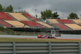 World © Octane Photographic Ltd. Tuesday 13th May 2014. Circuit de Catalunya - Spain - Formula 1 In-Season testing. Scuderia Toro Rosso STR9 - Jean-Eric Vergne. Digital Ref: