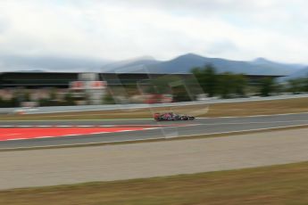 World © Octane Photographic Ltd. Tuesday 13th May 2014. Circuit de Catalunya - Spain - Formula 1 In-Season testing. Scuderia Toro Rosso STR9 - Jean-Eric Vergne. Digital Ref: