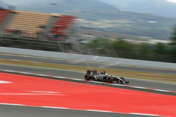 World © Octane Photographic Ltd. Tuesday 13th May 2014. Circuit de Catalunya - Spain - Formula 1 In-Season testing. Sauber C33 – Giedo van der Garde - Reserve Driver. Digital Ref :