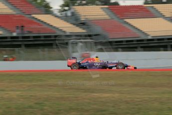 World © Octane Photographic Ltd. Tuesday 13th May 2014. Circuit de Catalunya - Spain - Formula 1 In-Season testing. Infiniti Red Bull Racing RB10 – Sebastien Buemi – Reserve Driver. Digital Ref: