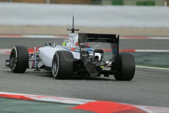 World © Octane Photographic Ltd. Tuesday 13th May 2014. Circuit de Catalunya - Spain - Formula 1 In-Season testing. Williams Martini Racing FW36 – Felipe Massa. Digital Ref: