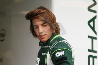 World © Octane Photographic Ltd. Friday 5th September 2014, Italian GP, Monza - Italy - Formula 1 Practice 1. Caterham F1 Team CT05 – Roberto Merhi. Digital Ref: 1094CB7D8830
