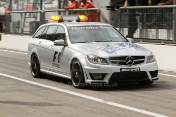 World © Octane Photographic Ltd. Friday 5th September 2014. Italian GP, Monza, Italy - F1 Practice 1. Mercedes-Benz C63 AMG Estate Medical Car. Digital Ref : 1094CB7D9075