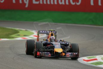 World © Octane Photographic Ltd. Friday 5th September 2014, Italian GP, Monza - Italy - Formula 1 Practice 1. Infiniti Red Bull Racing RB10 – Daniel Ricciardo. Digital Ref: 1094LB1D3096