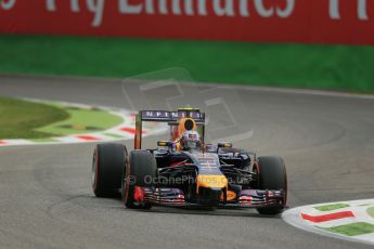 World © Octane Photographic Ltd. Friday 5th September 2014, Italian GP, Monza - Italy  - Formula 1 Practice 1. Infiniti Red Bull Racing RB10 – Daniel Ricciardo. Digital Ref: 1094LB1D3096