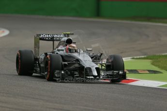 World © Octane Photographic Ltd. Friday 5th September 2014, Italian GP, Monza - Italy  - Formula 1 Practice 1. McLaren Mercedes MP4/29 – Kevin Magnussen. Digital Ref: 1094LB1D3136