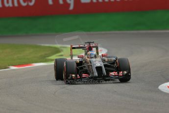 World © Octane Photographic Ltd. Friday 5th September 2014, Italian GP, Monza - Italy - Formula 1 Practice 1. Lotus F1 Team E22 - Charles Pic, Reserve driver. Digital Ref: 1094LB1D3184