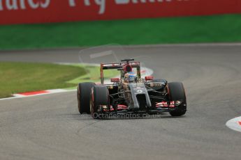 World © Octane Photographic Ltd. Friday 5th September 2014, Italian GP, Monza - Italy  - Formula 1 Practice 1. Lotus F1 Team E22 - Charles Pic, Reserve driver. Digital Ref: 1094LB1D3184