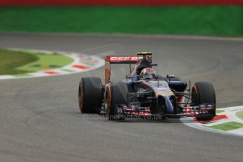 World © Octane Photographic Ltd. Friday 5th September 2014, Italian GP, Monza - Italy  - Formula 1 Practice 1. Scuderia Toro Rosso STR 9 – Daniil Kvyat. Digital Ref: 1094LB1D3201