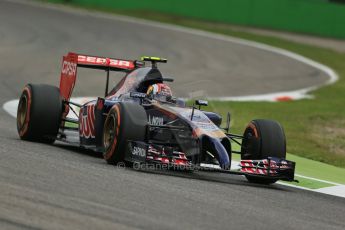 World © Octane Photographic Ltd. Friday 5th September 2014, Italian GP, Monza - Italy  - Formula 1 Practice 1. Scuderia Toro Rosso STR 9 – Daniil Kvyat. Digital Ref: 1094LB1D3227