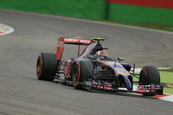 World © Octane Photographic Ltd. Friday 5th September 2014, Italian GP, Monza - Italy  - Formula 1 Practice 1. Scuderia Toro Rosso STR 9 – Daniil Kvyat. Digital Ref: 1094LB1D3279