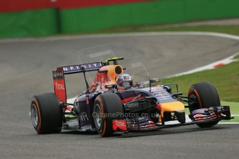 World © Octane Photographic Ltd. Friday 5th September 2014, Italian GP, Monza - Italy - Formula 1 Practice 1. Infiniti Red Bull Racing RB10 – Daniel Ricciardo. Digital Ref: 1094LB1D3425