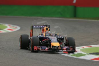 World © Octane Photographic Ltd. Friday 5th September 2014, Italian GP, Monza - Italy Formula 1 Practice 1. Infiniti Red Bull Racing RB10 - Sebastian Vettel. Digital Ref: 1094LB1D3483