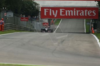 World © Octane Photographic Ltd. Friday 5th September 2014, Italian GP, Monza - Italy  - Formula 1 Practice 1. Scuderia Toro Rosso STR 9 – Daniil Kvyat. Digital Ref: 1094LB1D3622