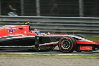 World © Octane Photographic Ltd. Friday 5th September 2014, Italian GP, Monza - Italy  - Formula 1 Practice 1. Marussia F1 Team MR03 – Max Chilton. Digital Ref: 1094LB1D3657