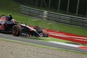 World © Octane Photographic Ltd. Friday 5th September 2014, Italian GP, Monza - Italy - Formula 1 Practice 1. Scuderia Toro Rosso STR 9 – Daniil Kvyat. Digital Ref: 1094LB1D3690