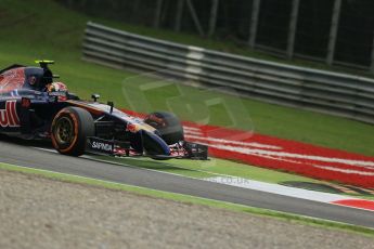 World © Octane Photographic Ltd. Friday 5th September 2014, Italian GP, Monza - Italy  - Formula 1 Practice 1. Scuderia Toro Rosso STR 9 – Daniil Kvyat. Digital Ref: 1094LB1D3690