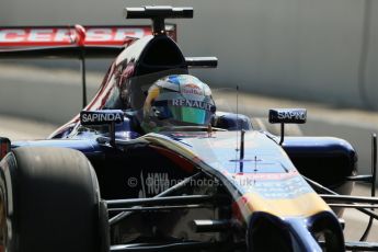 World © Octane Photographic Ltd. Friday 5th September 2014, Italian GP, Monza - Italy. - Formula 1 Practice 2. Scuderia Toro Rosso STR9 - Jean-Eric Vergne. Digital Ref: 1097LB1D4407