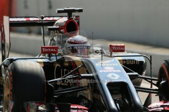 World © Octane Photographic Ltd. Friday 5th September 2014, Italian GP, Monza - Italy. - Formula 1 Practice 2. Lotus F1 Team E22 - Romain Grosjean. Digital Ref: 1097LB1D4451