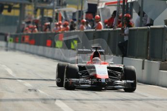 World © Octane Photographic Ltd. Friday 5th September 2014, Italian GP, Monza - Italy. - Formula 1 Practice 2. Marussia F1 Team MR03 – Jules Bianchi. Digital Ref: 1097LB1D4458