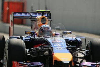 World © Octane Photographic Ltd. Friday 5th September 2014, Italian GP, Monza - Italy. - Formula 1 Practice 2. Infiniti Red Bull Racing RB10 – Daniel Ricciardo. Digital Ref: 1097LB1D4499