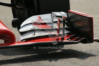 World © Octane Photographic Ltd. Friday 5th September 2014, Italian GP, Monza - Italy. - Formula 1 Practice 2. Scuderia Ferrari F14T front wing. Digital Ref: 1097LB1D4609