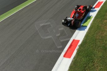 World © Octane Photographic Ltd. Saturday 6th September 2014, Italian GP, Monza - Italy. - Formula 1 Practice 3. Scuderia Ferrari F14T - Fernando Alonso. Digital Ref: 1100LB1D5177