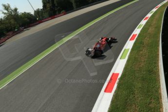 World © Octane Photographic Ltd. Saturday 6th September 2014, Italian GP, Monza - Italy. - Formula 1 Practice 3. Scuderia Ferrari F14T – Kimi Raikkonen. Digital Ref: 1100LB1D5303