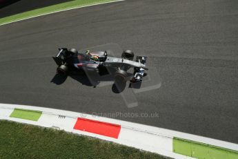 World © Octane Photographic Ltd. Saturday 6th September 2014, Italian GP, Monza - Italy. - Formula 1 Practice 3. Sauber C33 – Esteban Gutierrez. Digital Ref : 1100LB1D5382