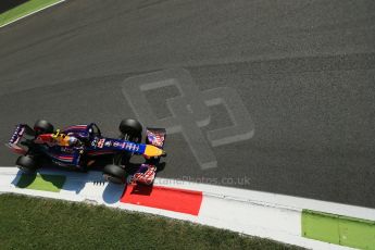 World © Octane Photographic Ltd. Saturday 6th September 2014, Italian GP, Monza - Italy. - Formula 1 Practice 3. Infiniti Red Bull Racing RB10 – Daniel Ricciardo. Digital Ref: 1100LB1D5388