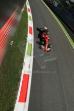 World © Octane Photographic Ltd. Saturday 6th September 2014, Italian GP, Monza - Italy. - Formula 1 Practice 3. Scuderia Ferrari F14T – Kimi Raikkonen. Digital Ref: 1100LB1D5634