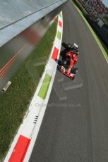 World © Octane Photographic Ltd. Saturday 6th September 2014, Italian GP, Monza - Italy. - Formula 1 Practice 3. Scuderia Ferrari F14T – Kimi Raikkonen. Digital Ref: 1100LB1D5644