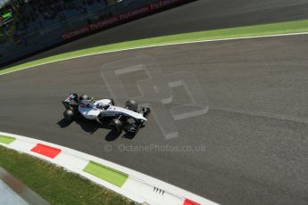 World © Octane Photographic Ltd. Saturday 6th September 2014, Italian GP, Monza - Italy. - Formula 1 Practice 3. Williams Martini Racing FW36 – Valtteri Bottas. Digital Ref: 1100LB1D5764