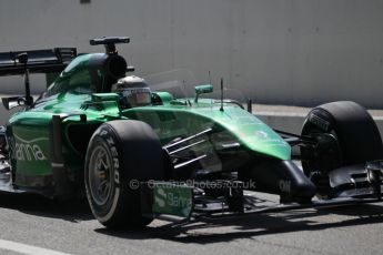 World © Octane Photographic Ltd. Saturday 6th September 2014, Italian GP, Monza - Italy. - Formula 1 Qualifying. Caterham F1 Team CT05 – Kamua Koyayashi. Digital Ref: 1104LB1D5857