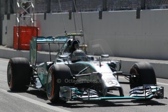 World © Octane Photographic Ltd. Saturday 6th September 2014, Italian GP, Monza - Italy. - Formula 1 Qualifying. Mercedes AMG Petronas F1 W05 Hybrid - Nico Rosberg. Digital Ref: 1104LB1D5895